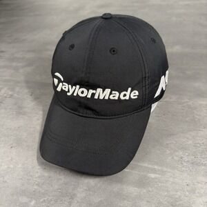 Taylormade Hat Black White‎ Performance Golf Cap TP5 M1 Adjustable Lightweight